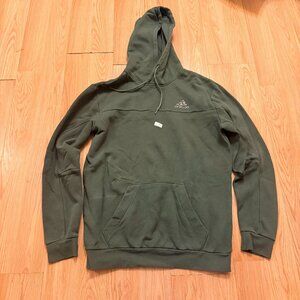 Adidas Men’s Olive Green Pullover Hoodie
